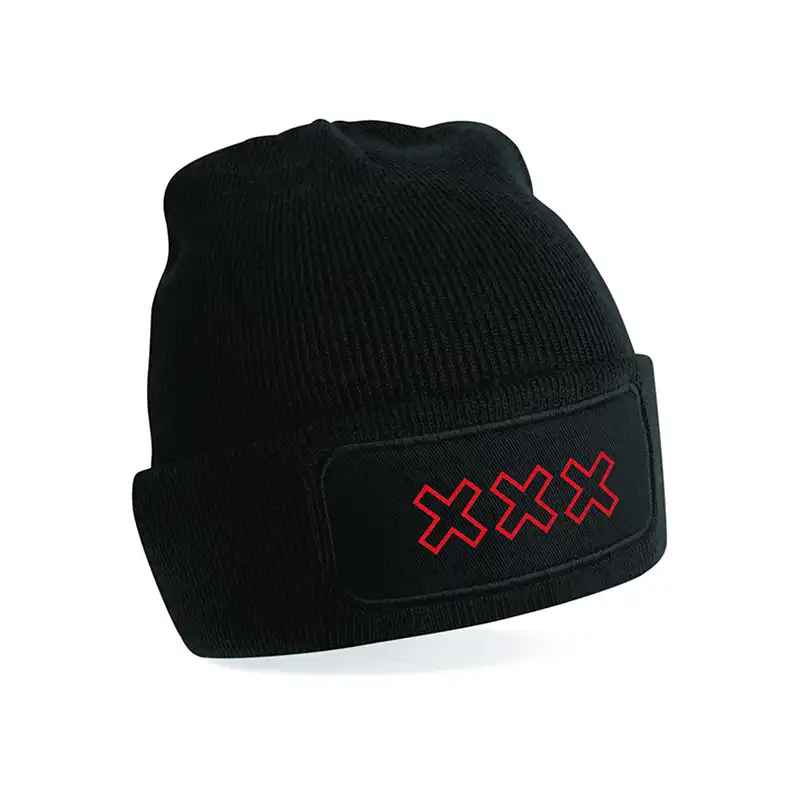 Amsterdam Muts - Ams muts beeldmerk rood 1 - EK29466A