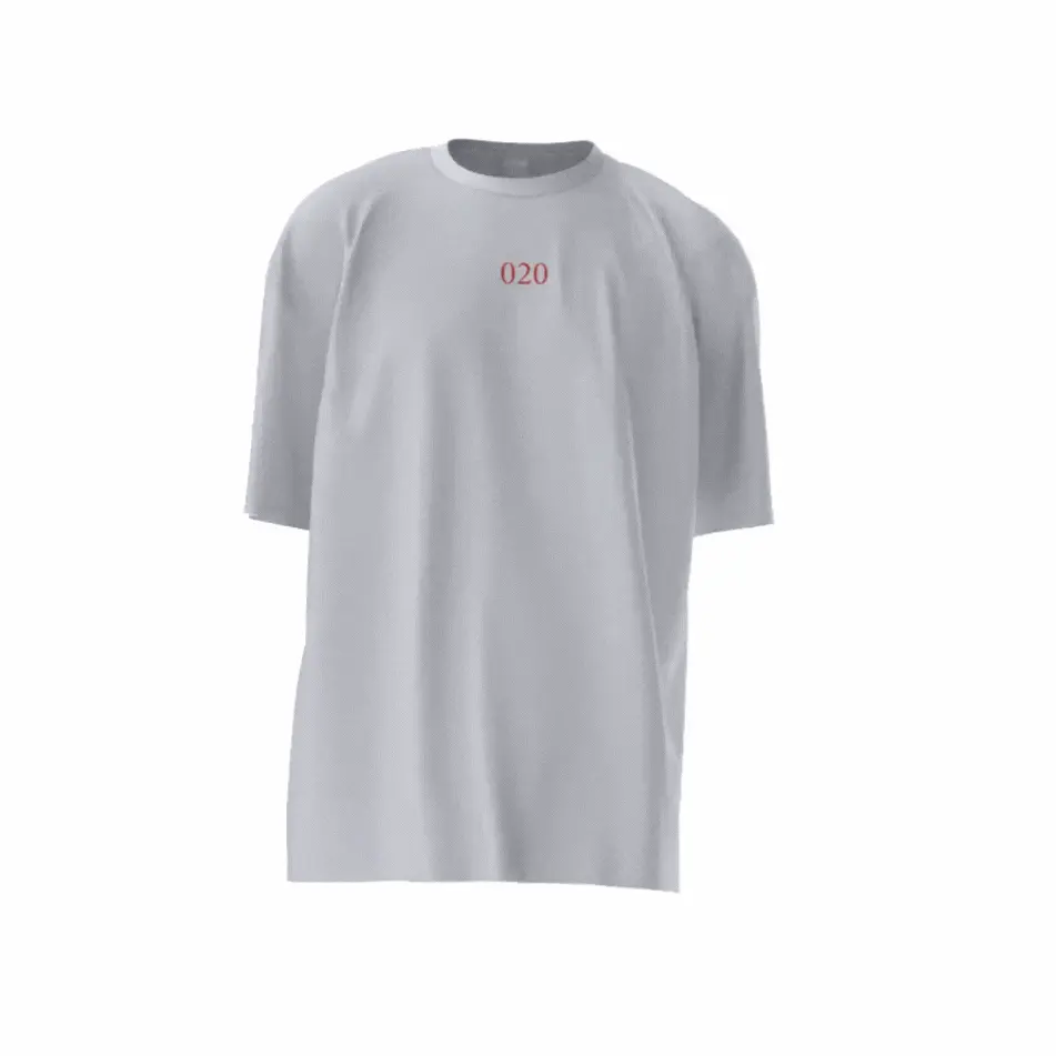 Skyline Amsterdam Shirt - Ams rood skyline - EK8187