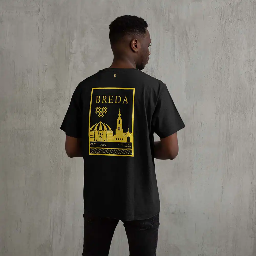 Breda Shirt - Breda shirt model model vlak geel 1 - Breda Shirt (45)