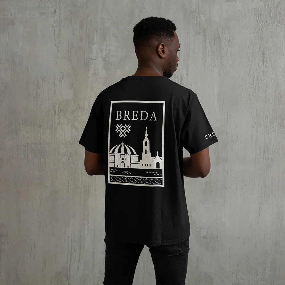 Breda Shirt - Breda shirt model vlak wit 3 - Breda Shirt (1)