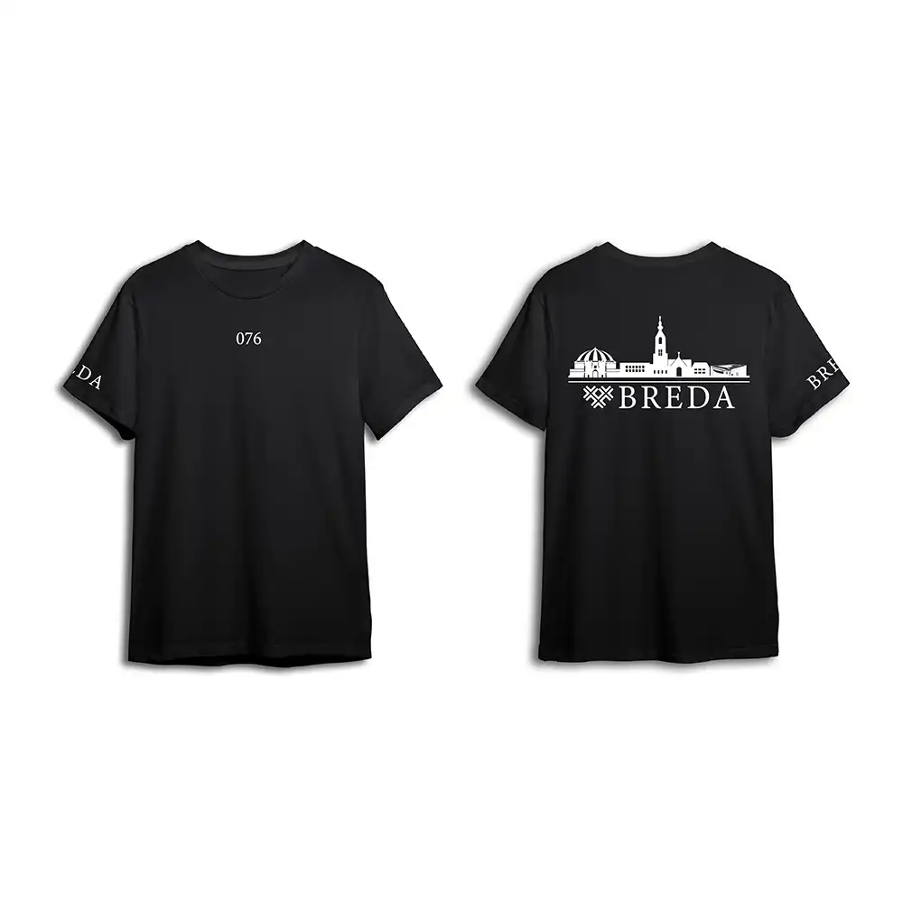 Skyline Breda Shirt - Breda shirt zwart skyline wit 2 - EK8195