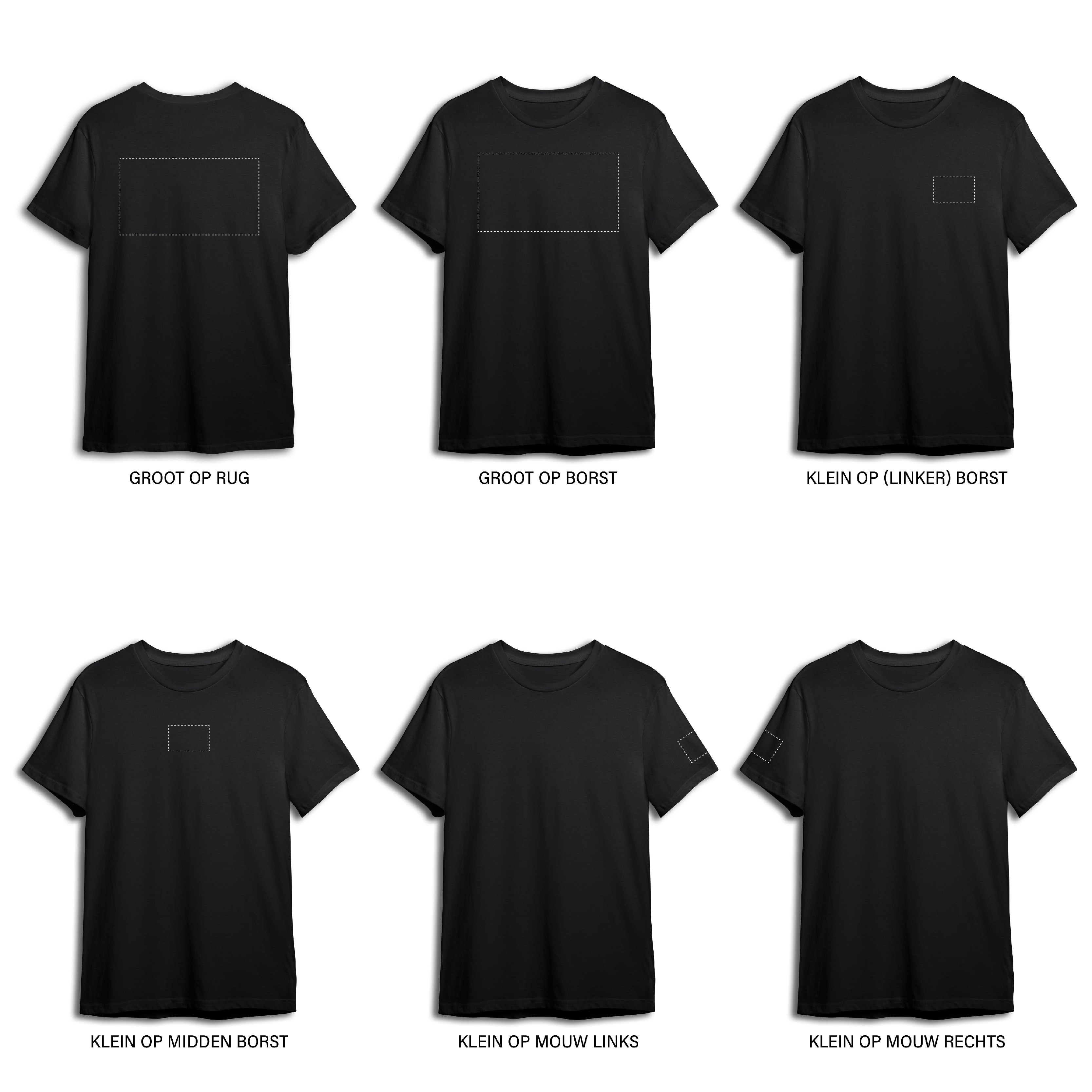 Shirt met eigen tekst/opdruk - Ek eigen tekst opdruk plek bedrukking 5 - Met eigen tekst/opdruk -  Shirt