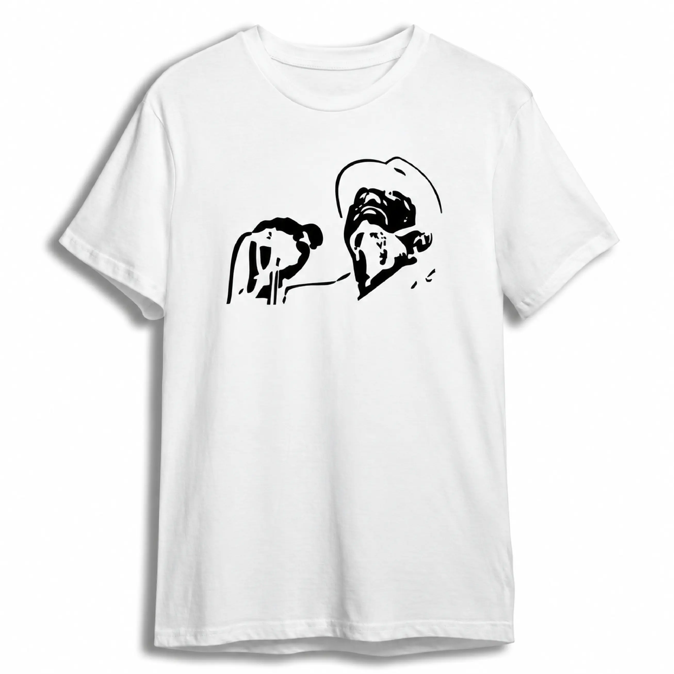 Hazes Mic. - T-Shirt - Ek hazes shirt microfoon wit mic unisex evenementen concerten dames heren 4 - Hazes Mic. - Shirt (152)