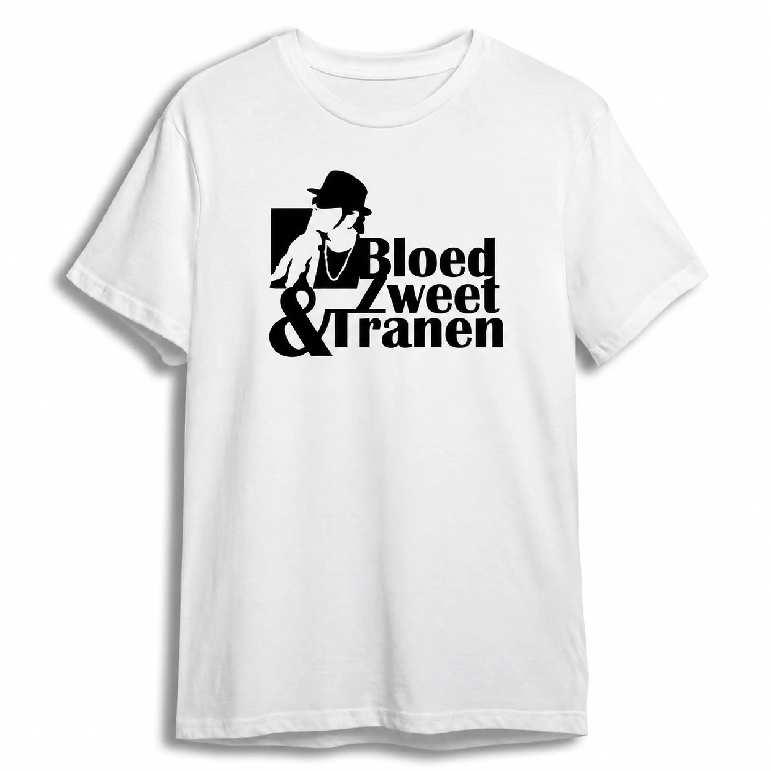 Bloed Zweet & Tranen - Shirt - Ek hazes shirt wit mic unisex evenementen concerten dames heren 5 - Bloed Zweet Tranen - Unisex