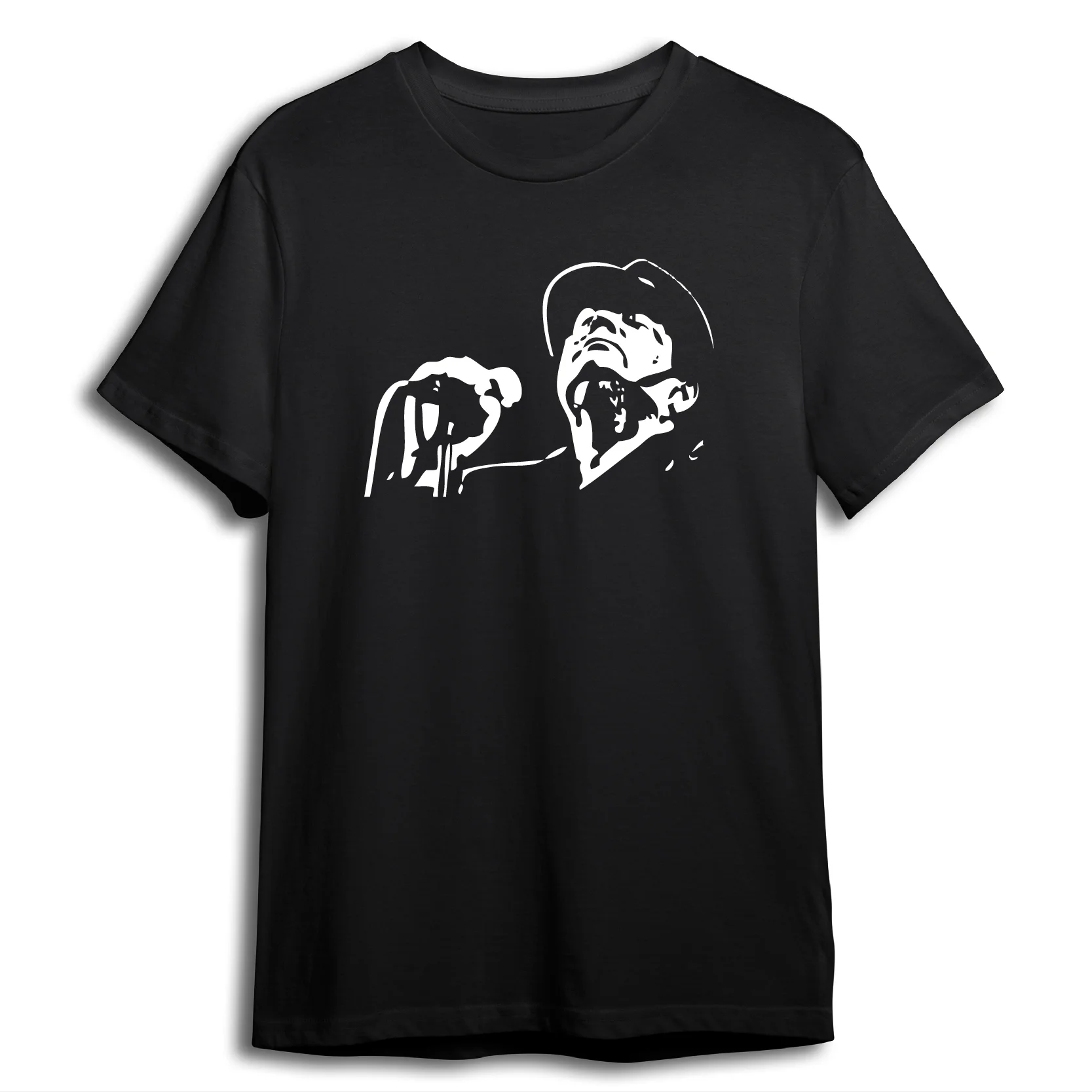 Hazes Mic. - T-Shirt - Ek hazes shirt zwart mic unisex 4 - Hazes Mic. - Shirt (151)