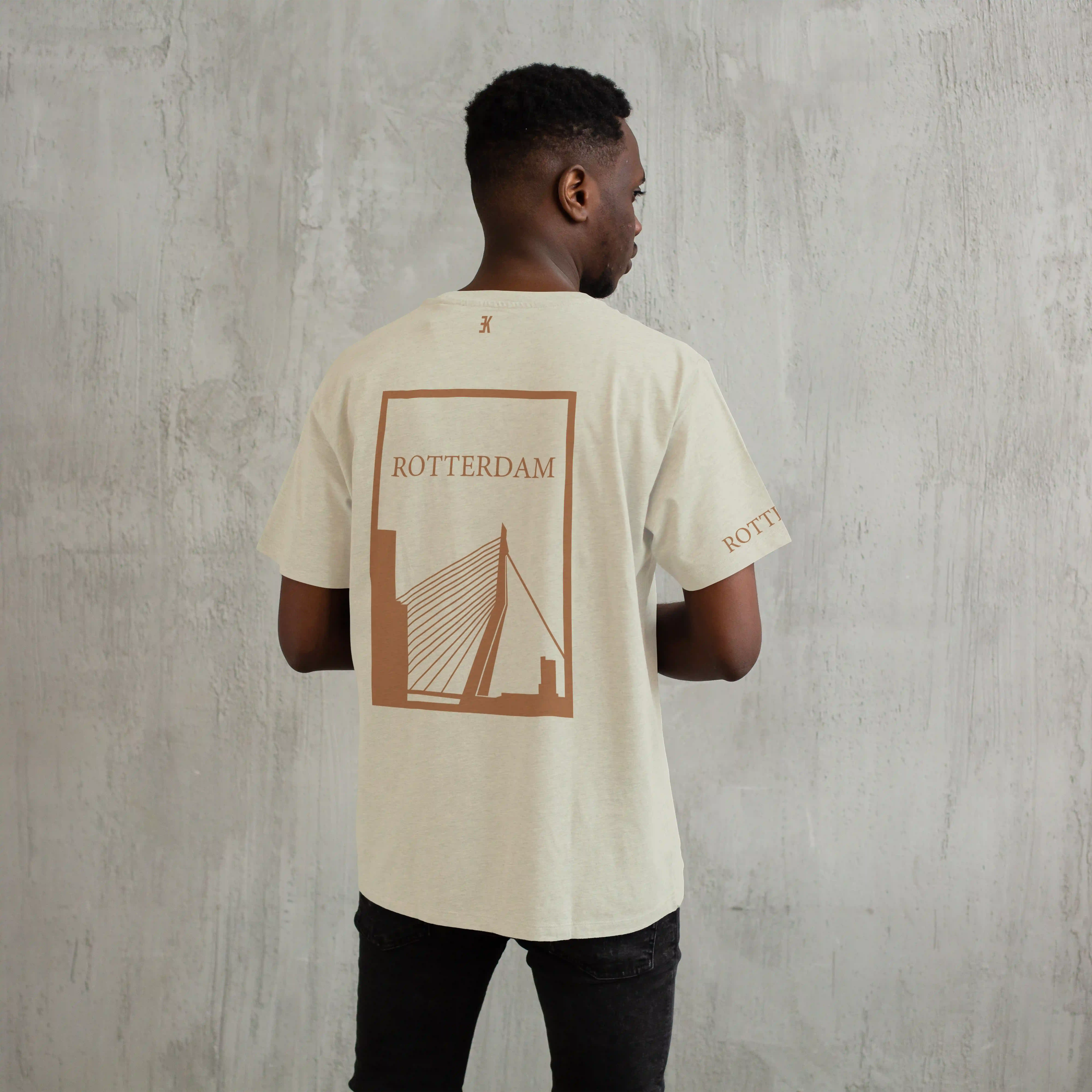 Rotterdam Shirt - Ek shirt beige model rotterdam vlak 2 - Rotterdam Shirt O24658