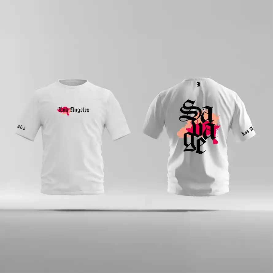Los Angeles Shirt - Evenementenkleding la shirt wit 1 - Los Angeles Shirt 29964