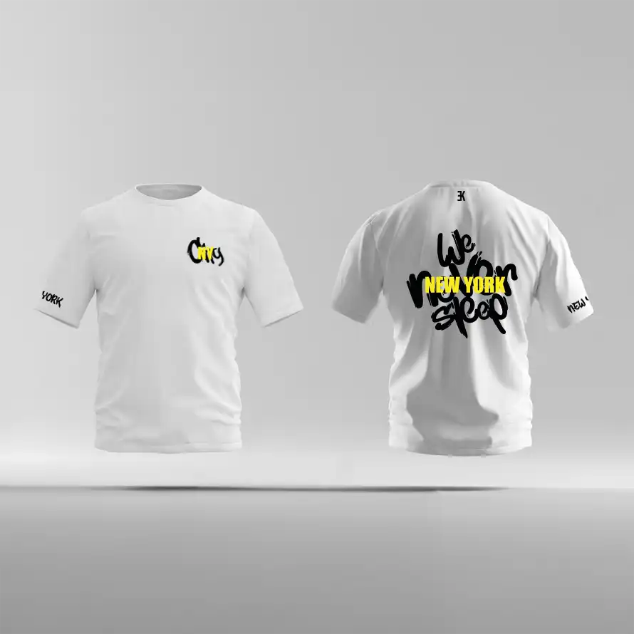 New York Shirt - Evenementenkleding newyork shirt wit 1 - New York Shirt 2 