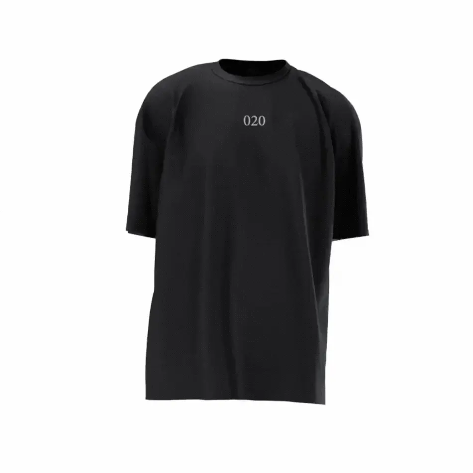 Skyline Amsterdam Shirt - Gif ams skyline wit zwart webp 1 - EK8187