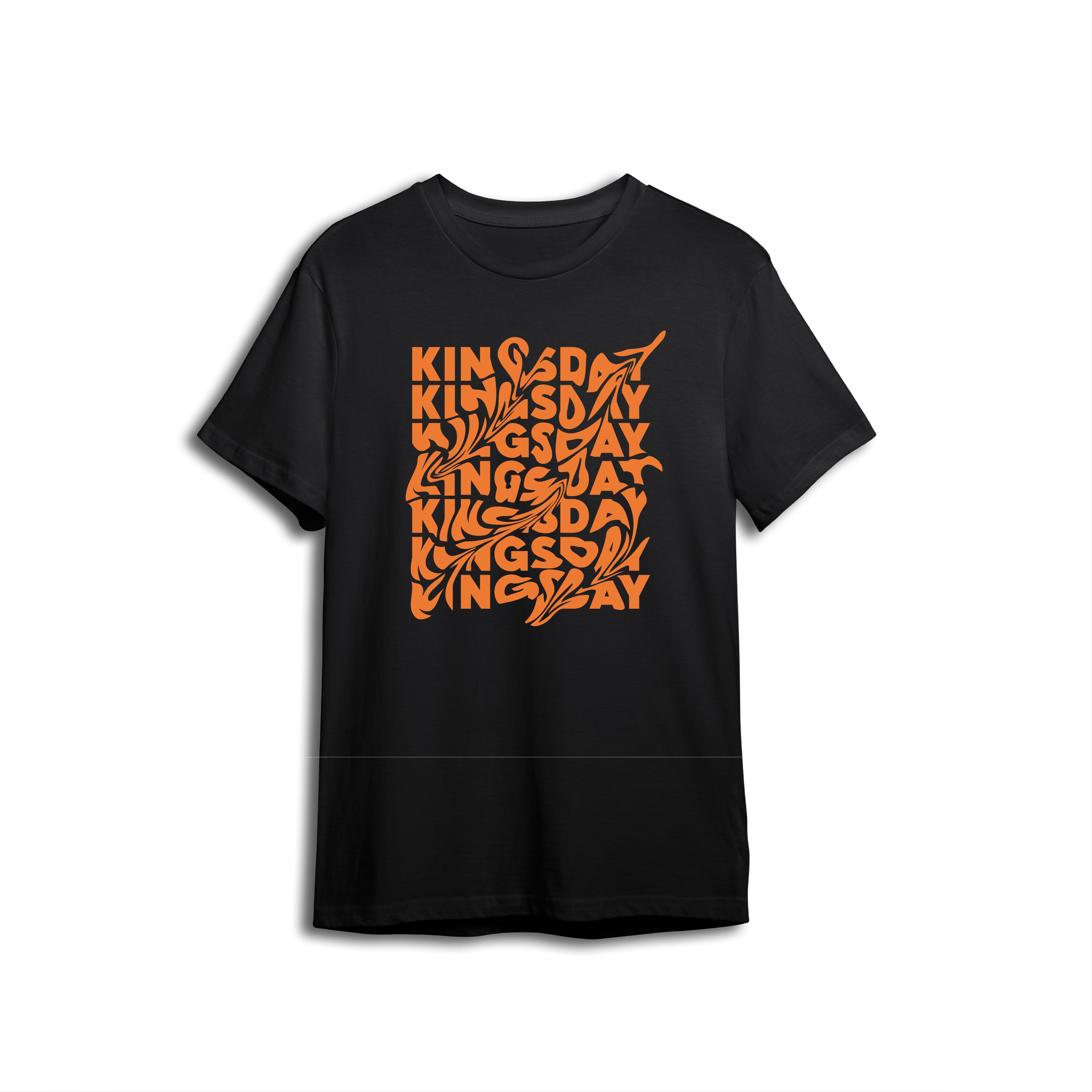 Kingsday Text - Shirt - Kingsday tekst shirt zwart koningsdag - Kingsday Text - Shirt