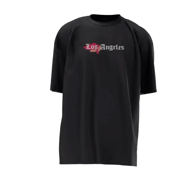 Los Angeles Shirt - La shirt zwart 5 - Los Angeles Shirt 3356
