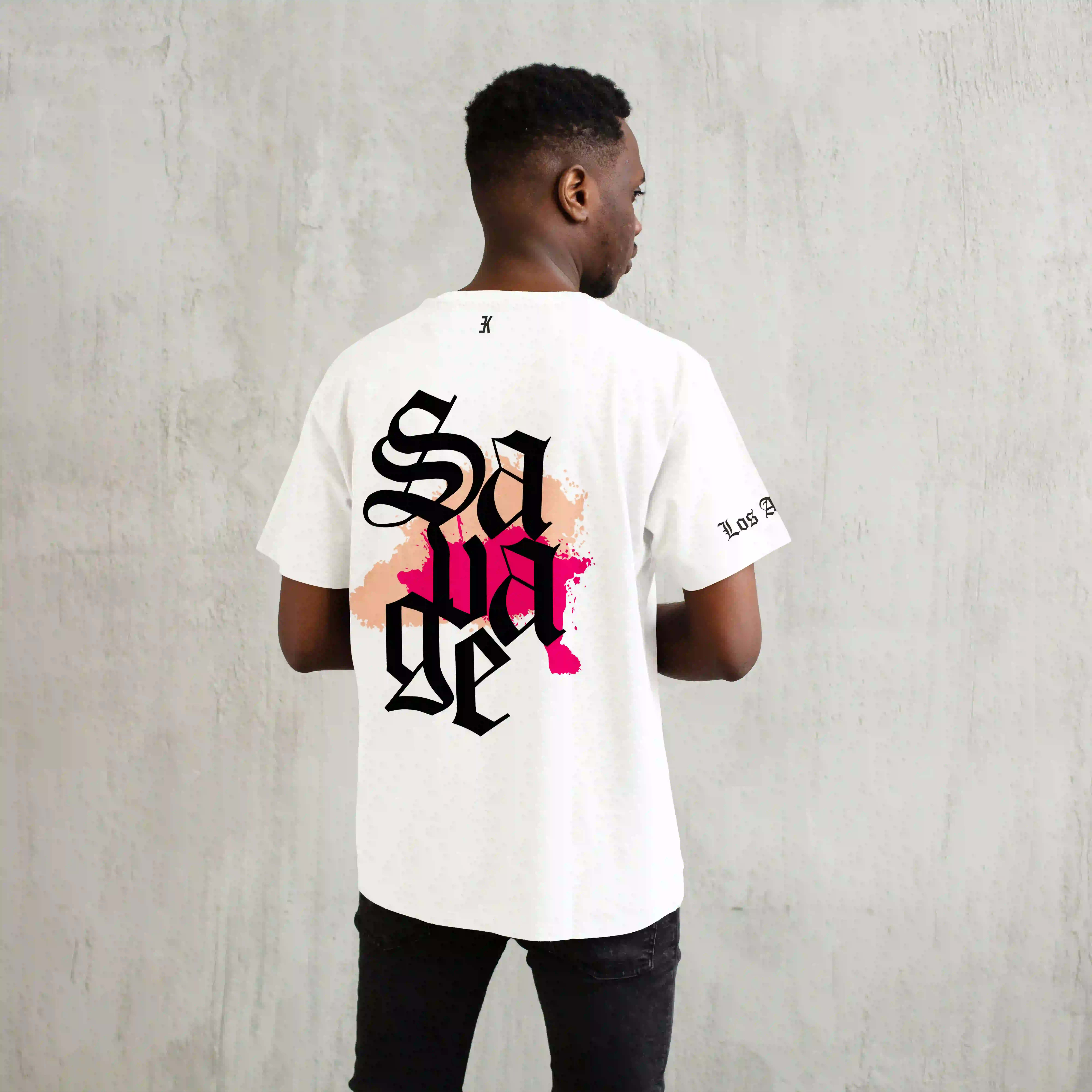 Los Angeles Shirt - La t shirt model wit - Los Angeles Shirt 