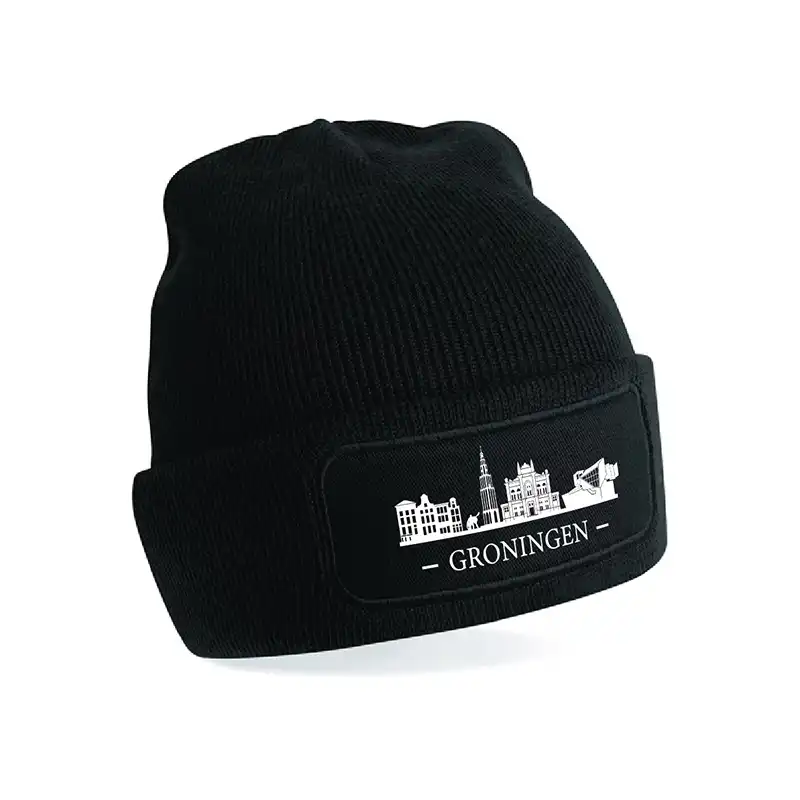 Groningen Muts - Muts groningen skyline wit 4 - EK29489