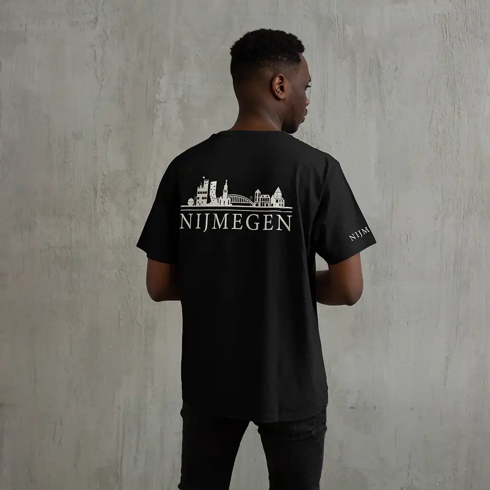 Skyline Nijmegen Shirt - Nijmegen shirt model skyline wit 7 - Skyline Nijmegen Shirt O223466