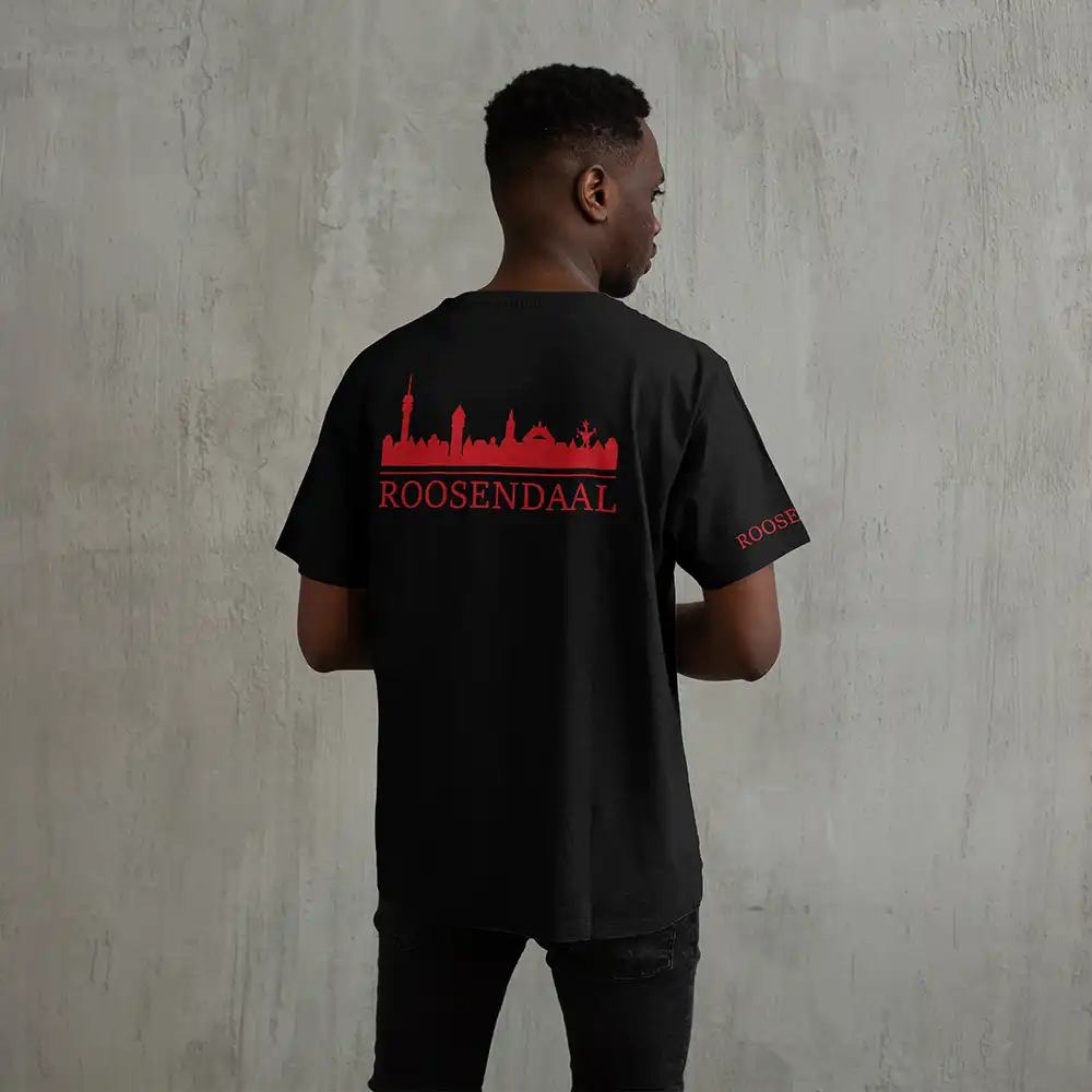 Skyline Roosendaal Shirt - Rsd shirt zwart skyline rood 3 - Skyline Roosendaal O15033