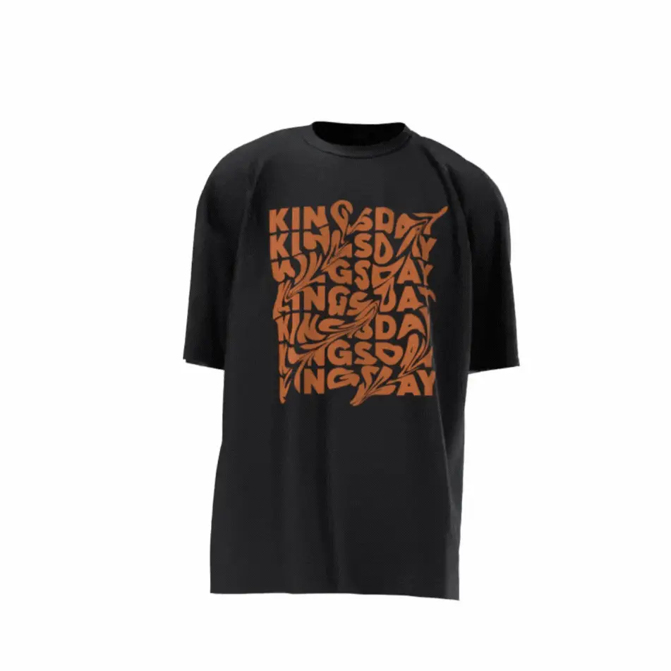 Kingsday Text - Shirt - Shirt kingsdaytext zwart webp - Kingsday Text - Shirt