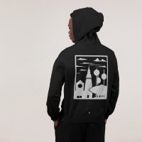 Eindhoven Hoodie - Ak hoodie zwart wit eindhoven vlak 3 - EK8219