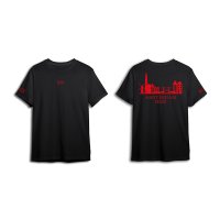 Skyline Amsterdam Shirt - Ams shirt zwart skyline rood - EK8187