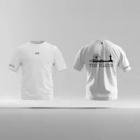 Skyline Den Haag Shirt - Ek shirt wit denhaag skyline zwart 3 - EK8209