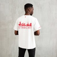 Skyline Utrecht Shirt - Ek utrecht model shirt wit skyline rood 2 - Skyline Utrecht Shirt O20402