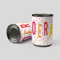 HOERA! Snoepblik - Food can gefeliciteerd 01 - HOERA! Snoepblik