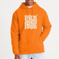 Kingsday Text - Hoodie - Oranje trui 02 - Kingsday Text - Hoodie