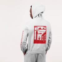 Roosendaal Hoodie Zwart - Rsd model hoodie wit vlak rood - Roosendaal Hoodie  