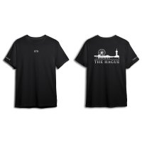 Den Haag Shirt - Skyline - Shirt zwart denhaag opdruk skyline 5 - EK8211
