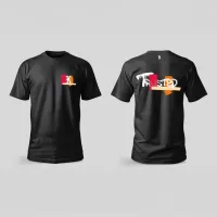 TRUSTED -  T-Shirt - Trusted zwart t shirt 2 - TRUSTED - BLACK