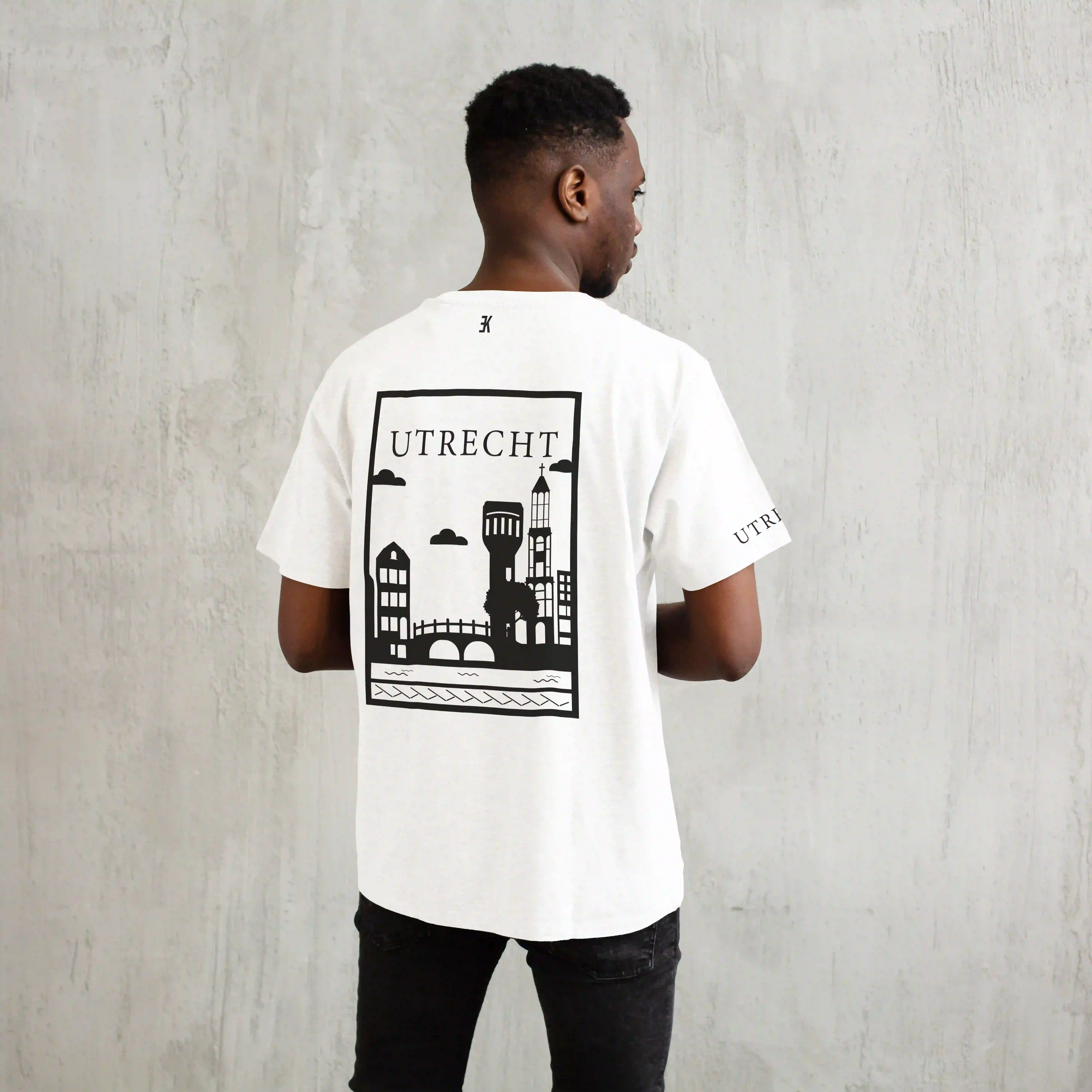 Utrecht Shirt - Utrecht model shirt wit vlak - Utrecht Shirt O20791