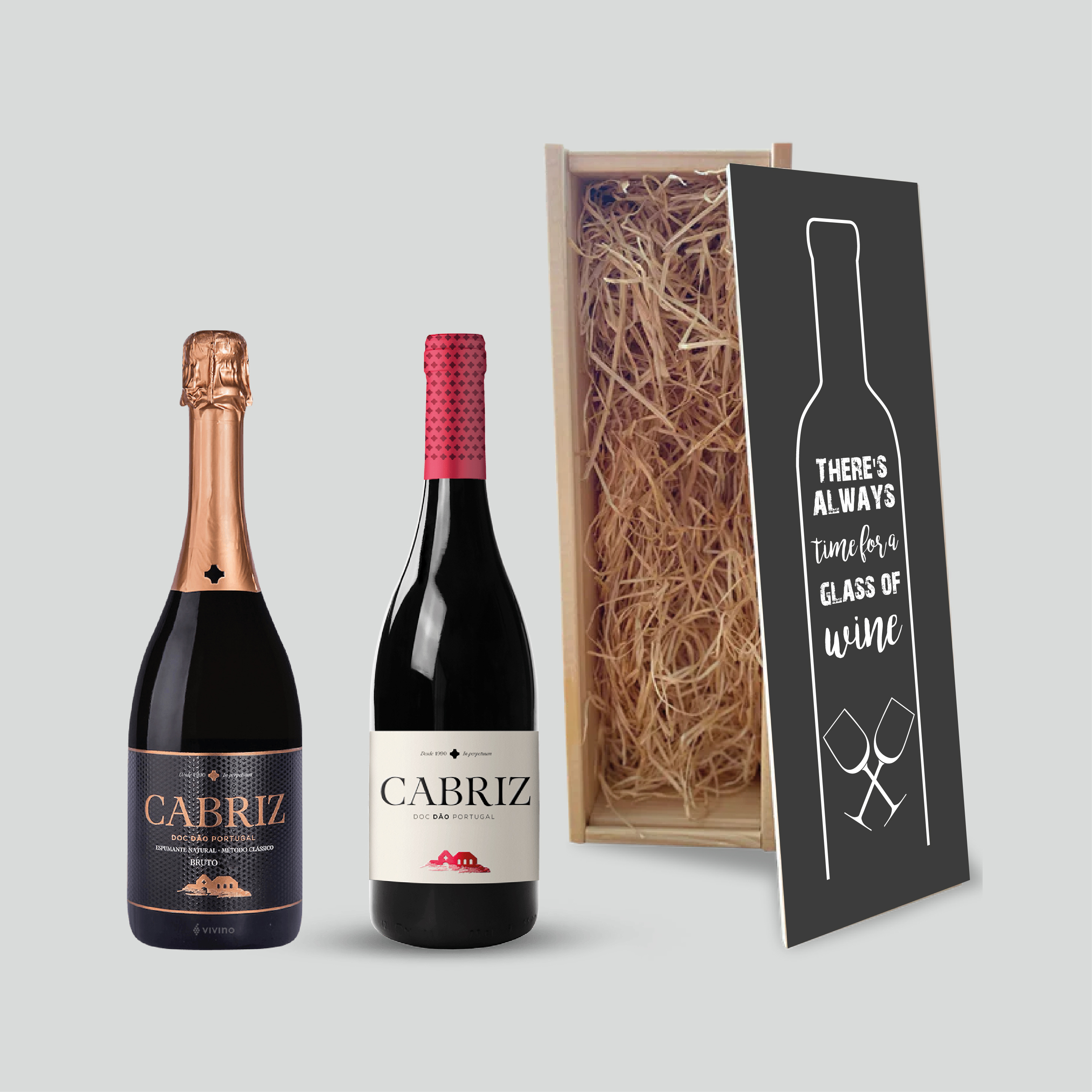 Wijnkist - Always wine - Wijnkisten rood wit alwaystimeforwine 1 - Wijnkist - Always wine